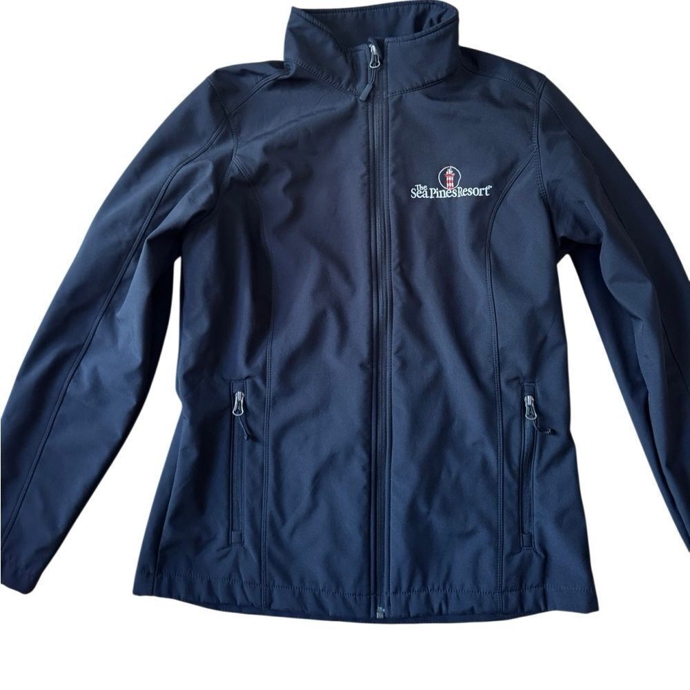 Port Authority The Seapines Resort Harbor Town Light House Jacket Black Medium - Picture 6 of 8